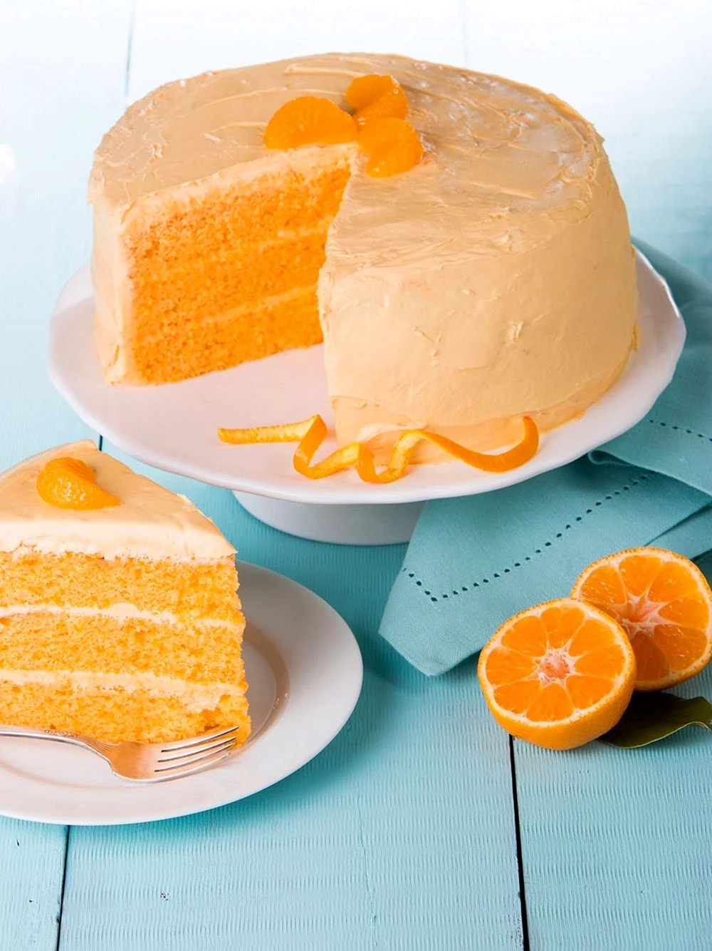 Апельсиновое конфи для торта