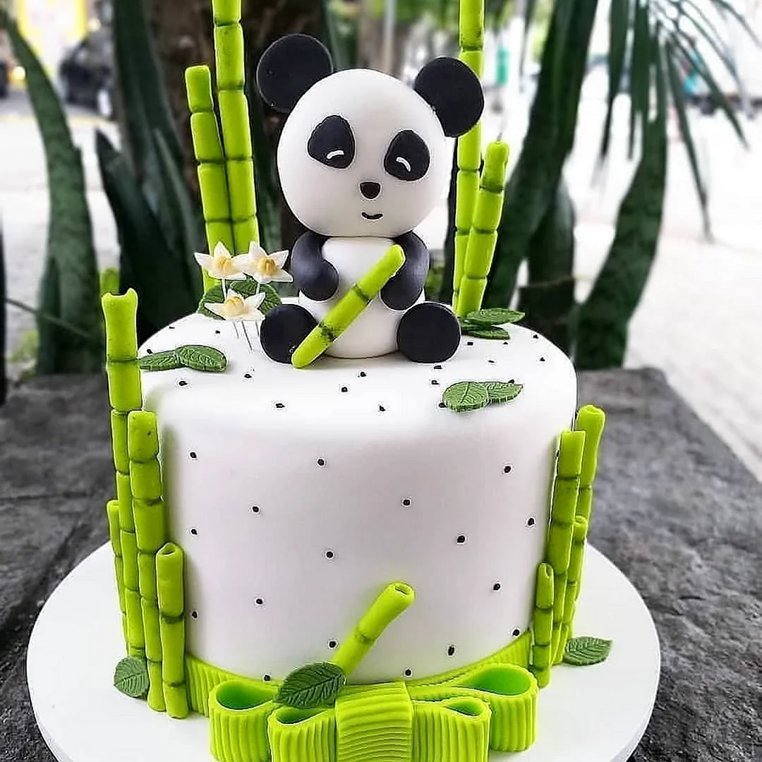 Бенто торт Панда