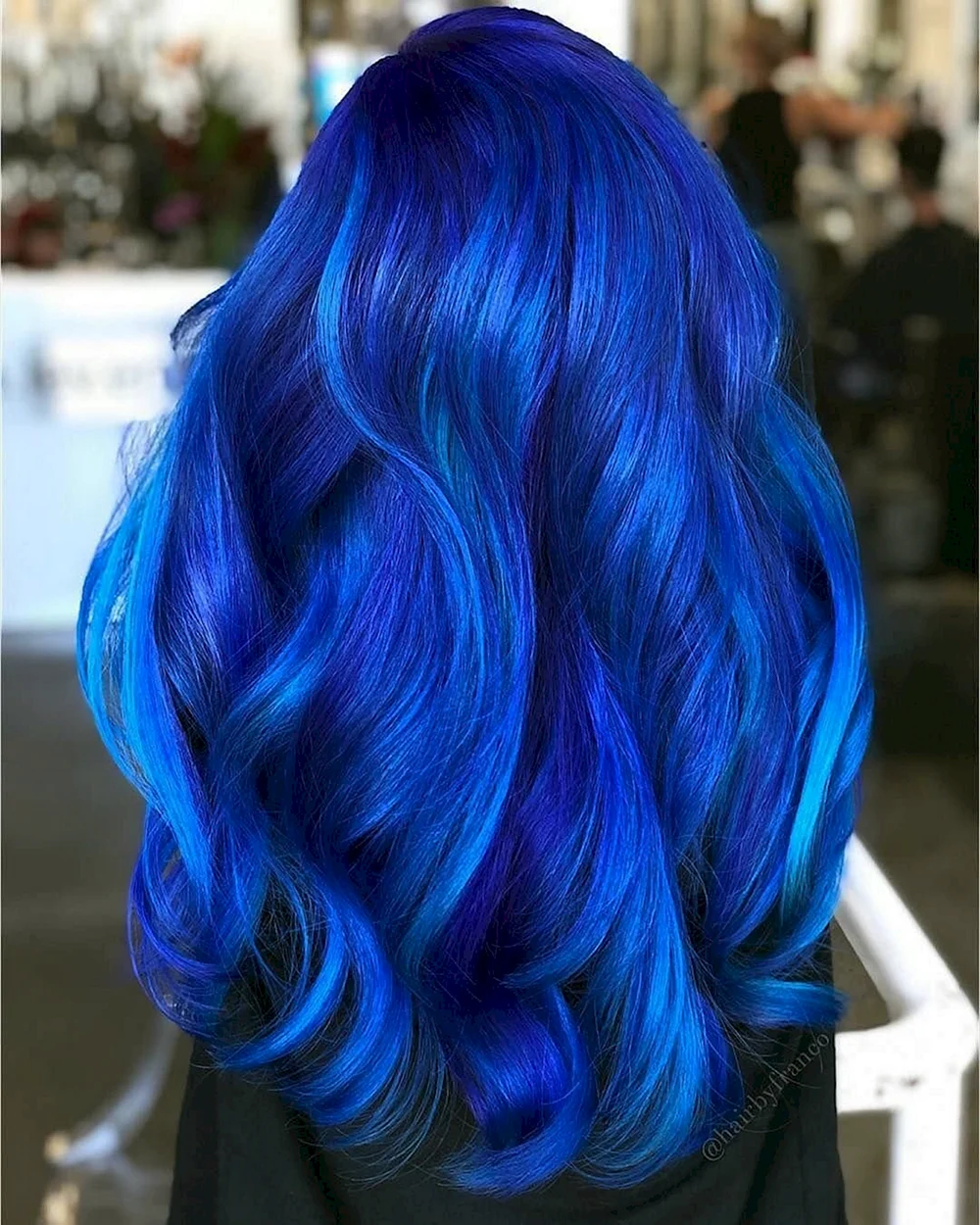 Блу Аква цвет волос