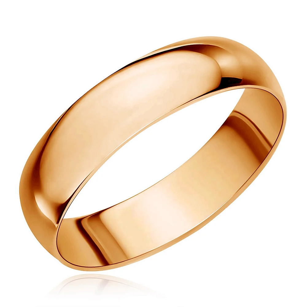 Бронницкий ювелир кольцо из красного золота 15020000