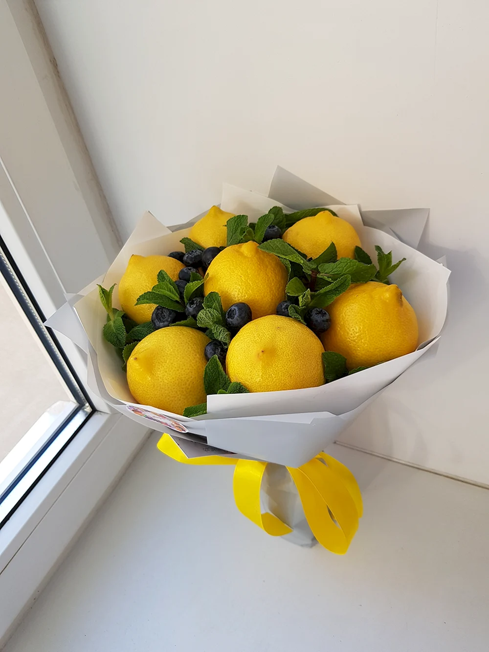 Букет с лимонами
