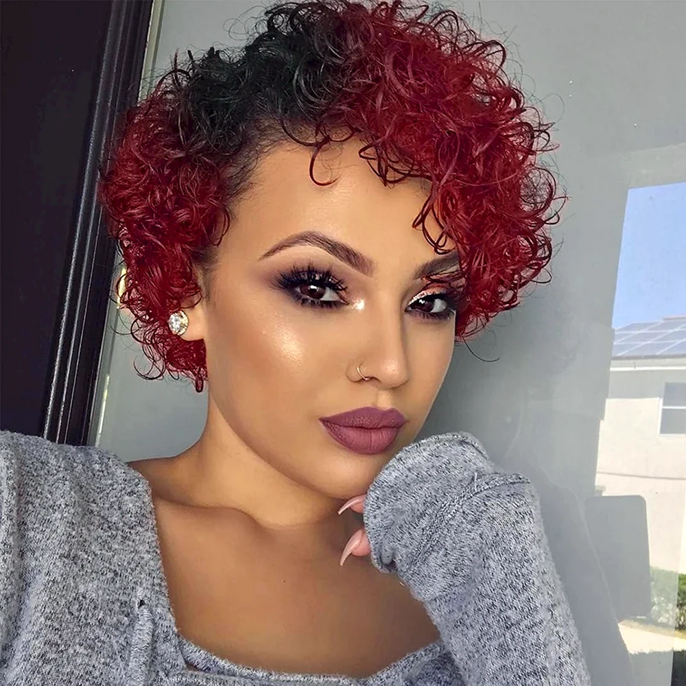 Curly Bob модель