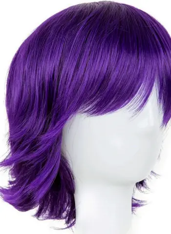 Фиолетовый парик