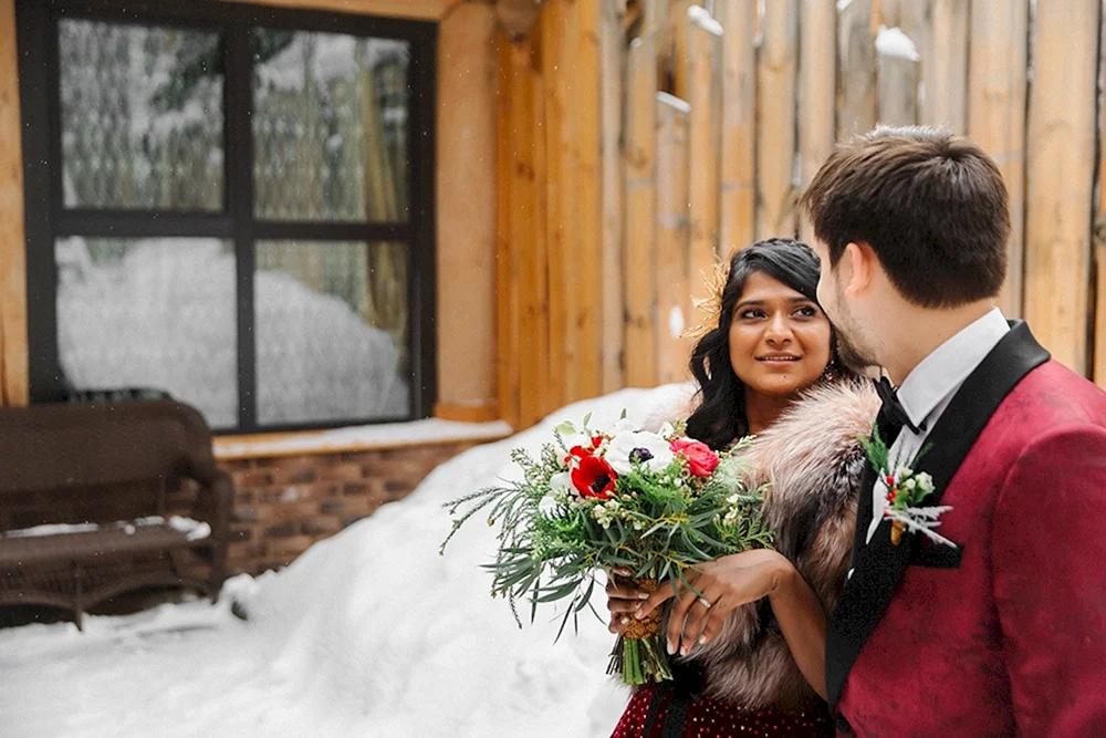 Фото русская и индиец свадьба
