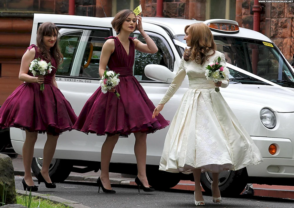 Кира Найтли свадьба платье