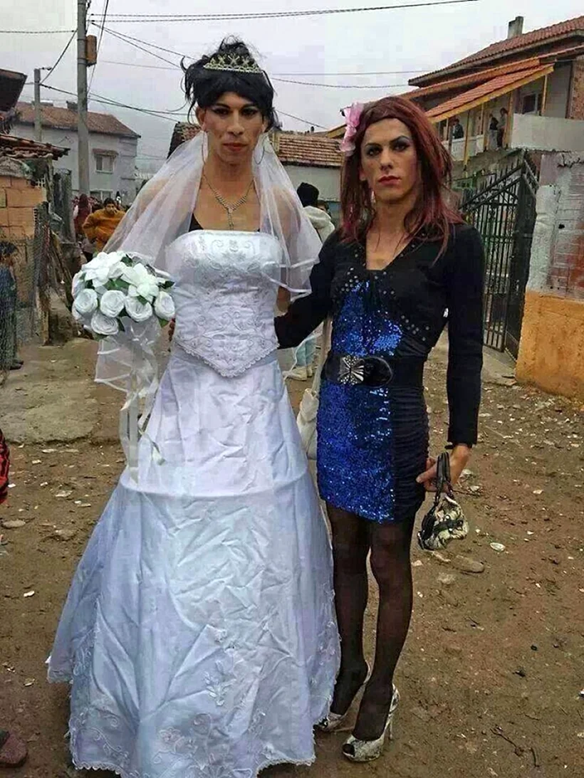 Колхозное платье на свадьбу