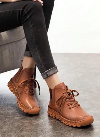 Кожаные ботинки Botas mujer