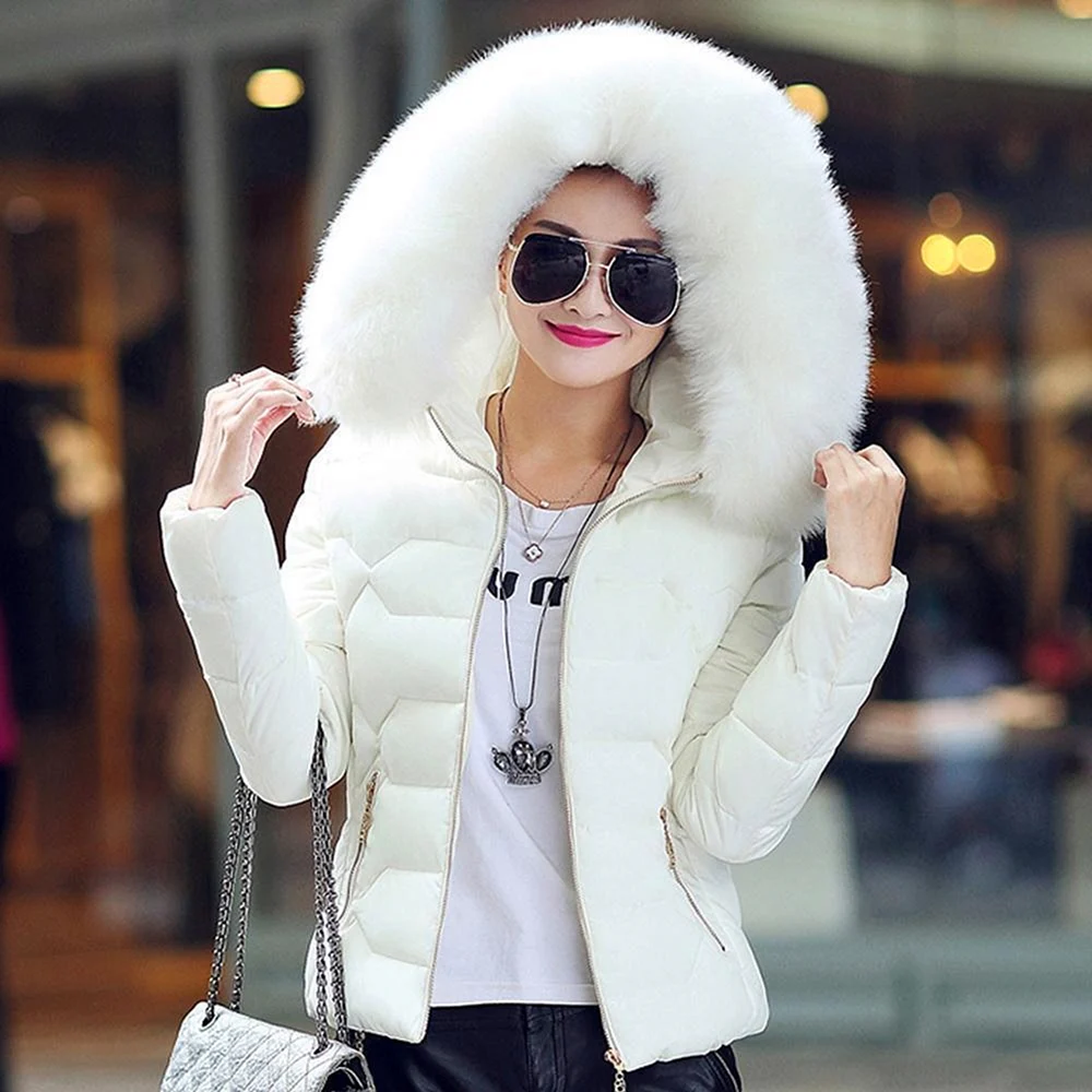Куртка зимняя женская с капюшоном короткая bashayigui 2031