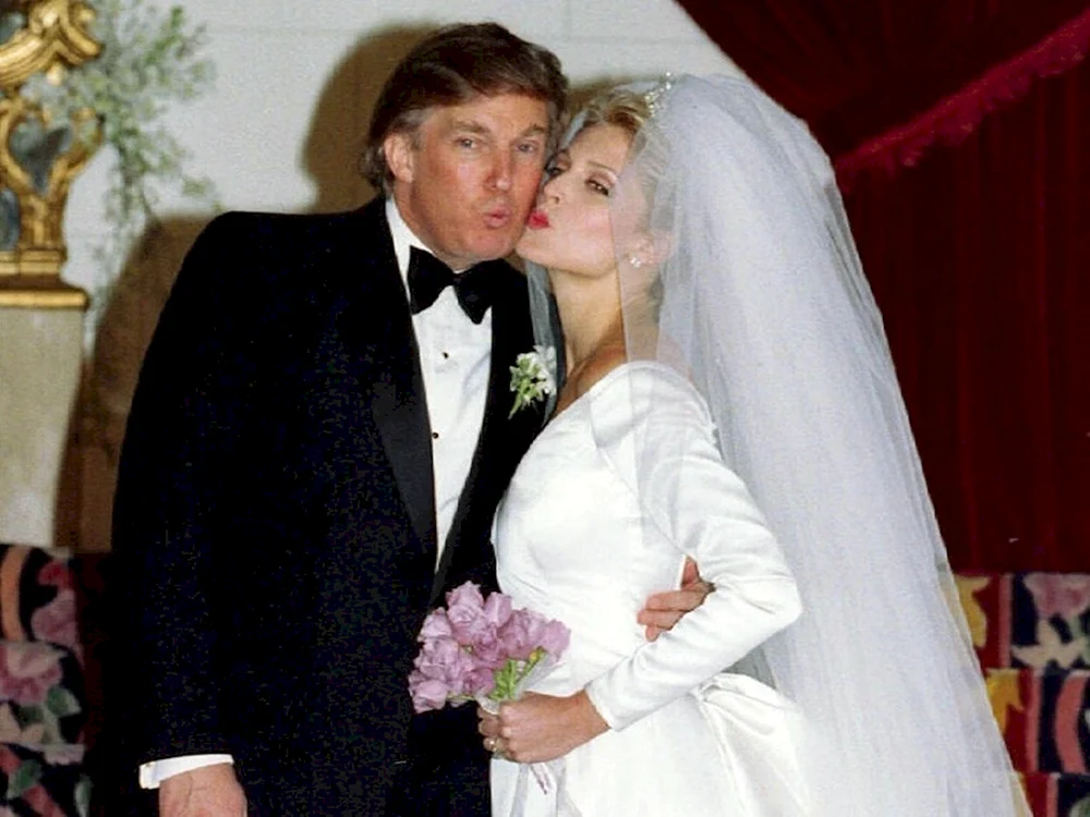 Мелания Трамп свадьба с Дональдом в молодости
