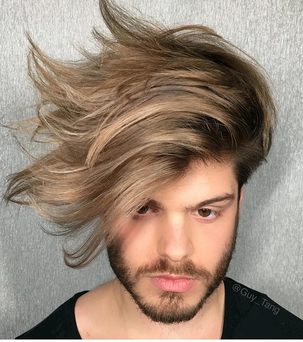 Мужское окрашивание волос