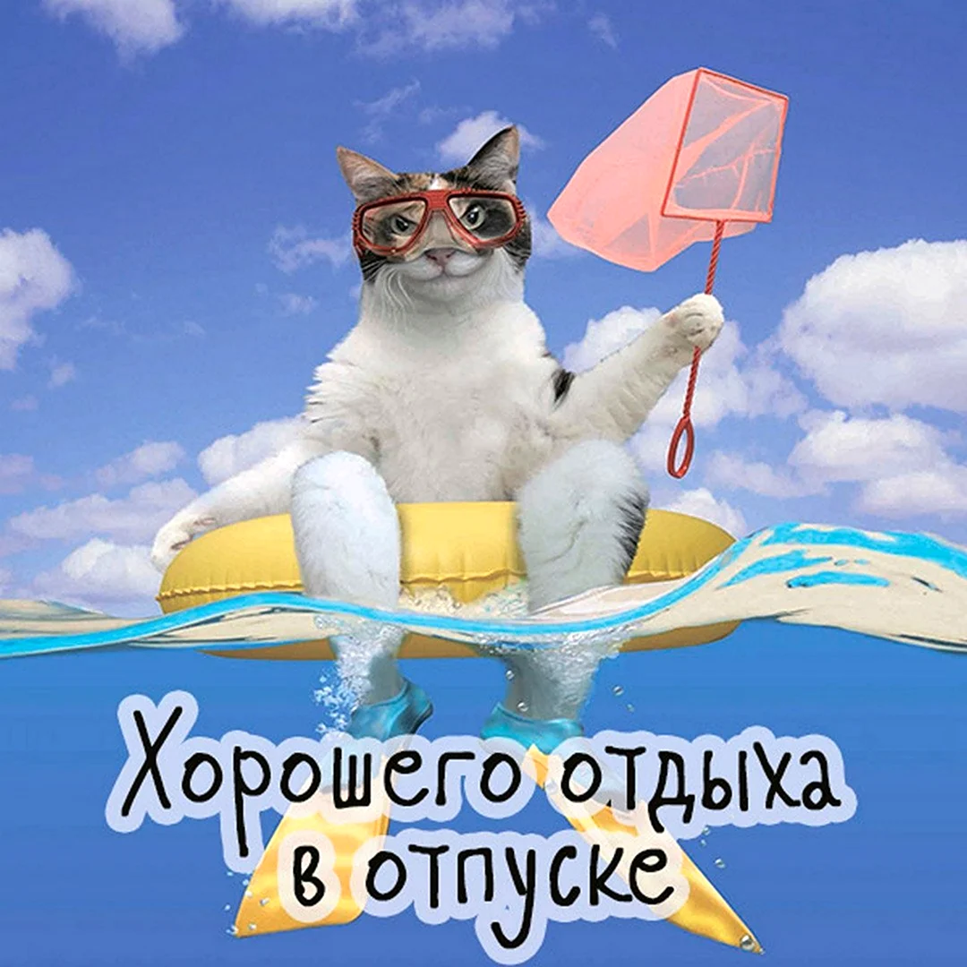 Открытки с отпуском