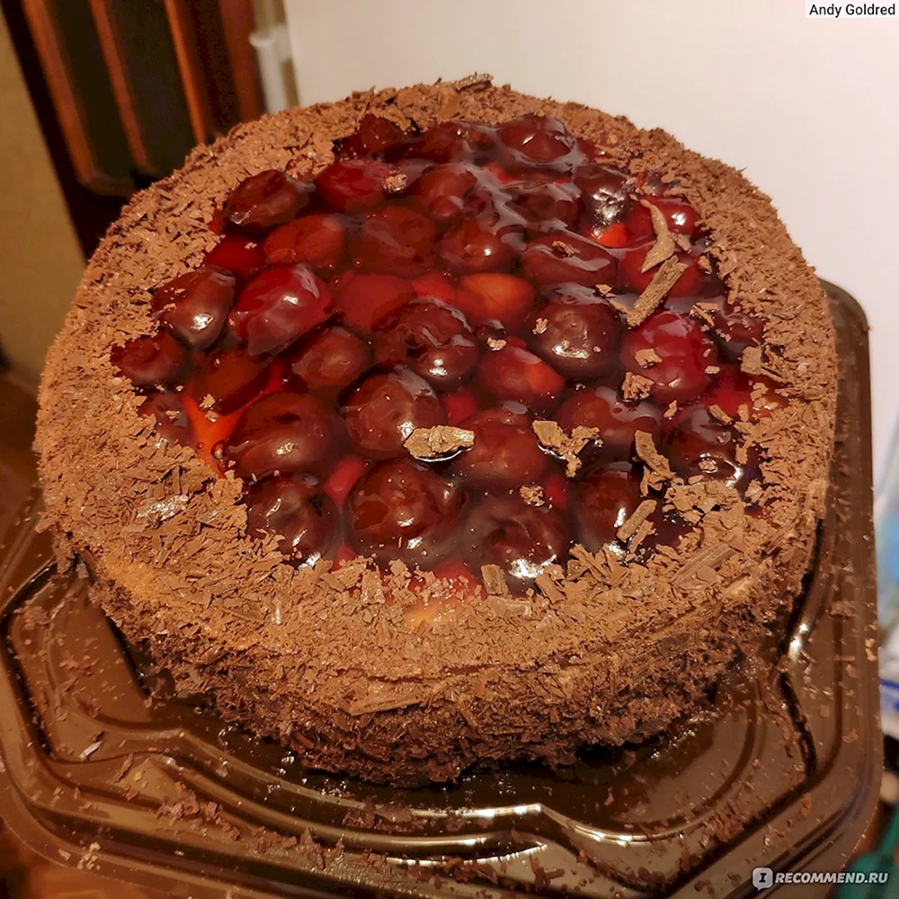 Шоколадно вишневый торт Север Метрополь