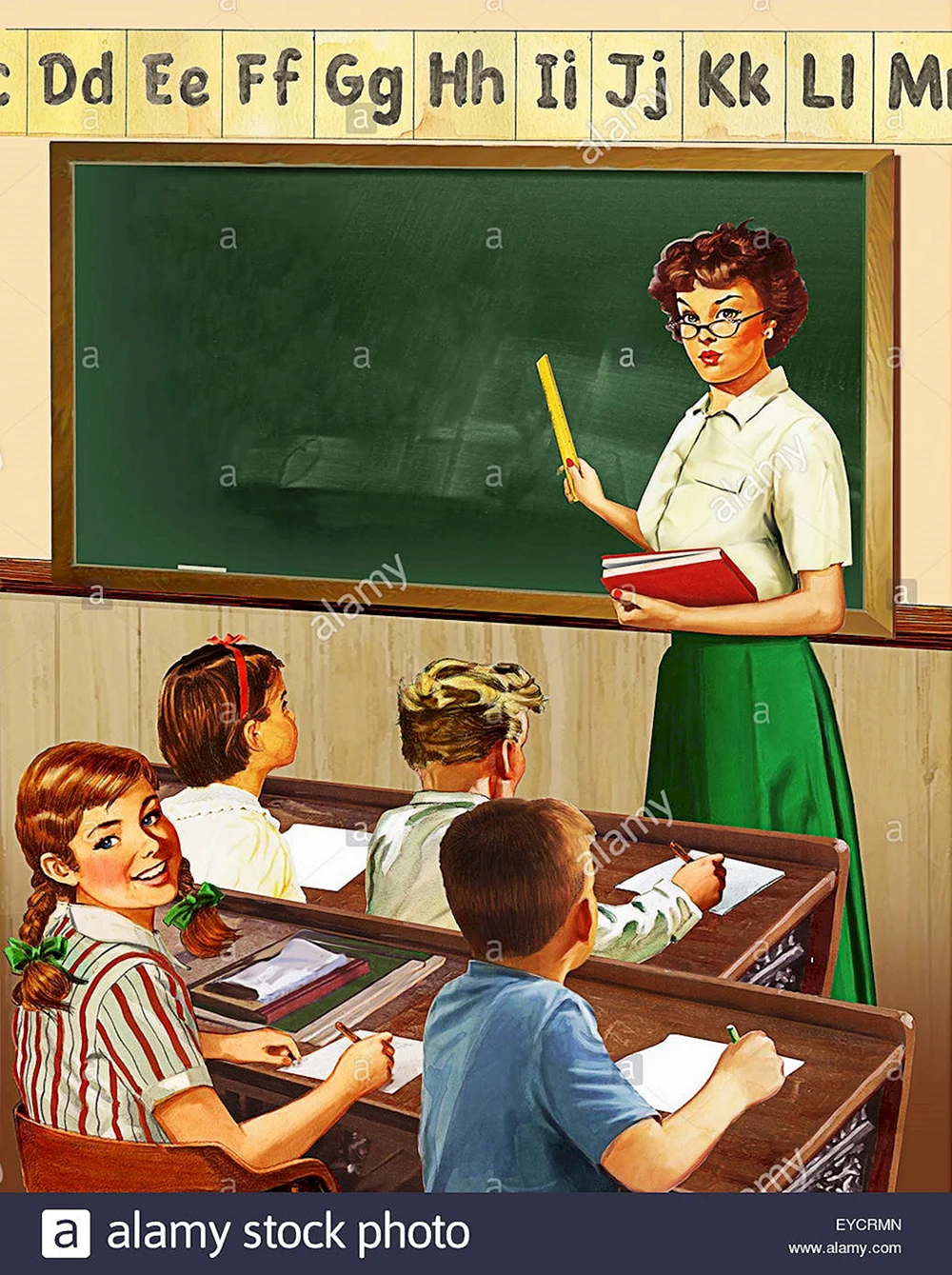Советские плакаты про учителей
