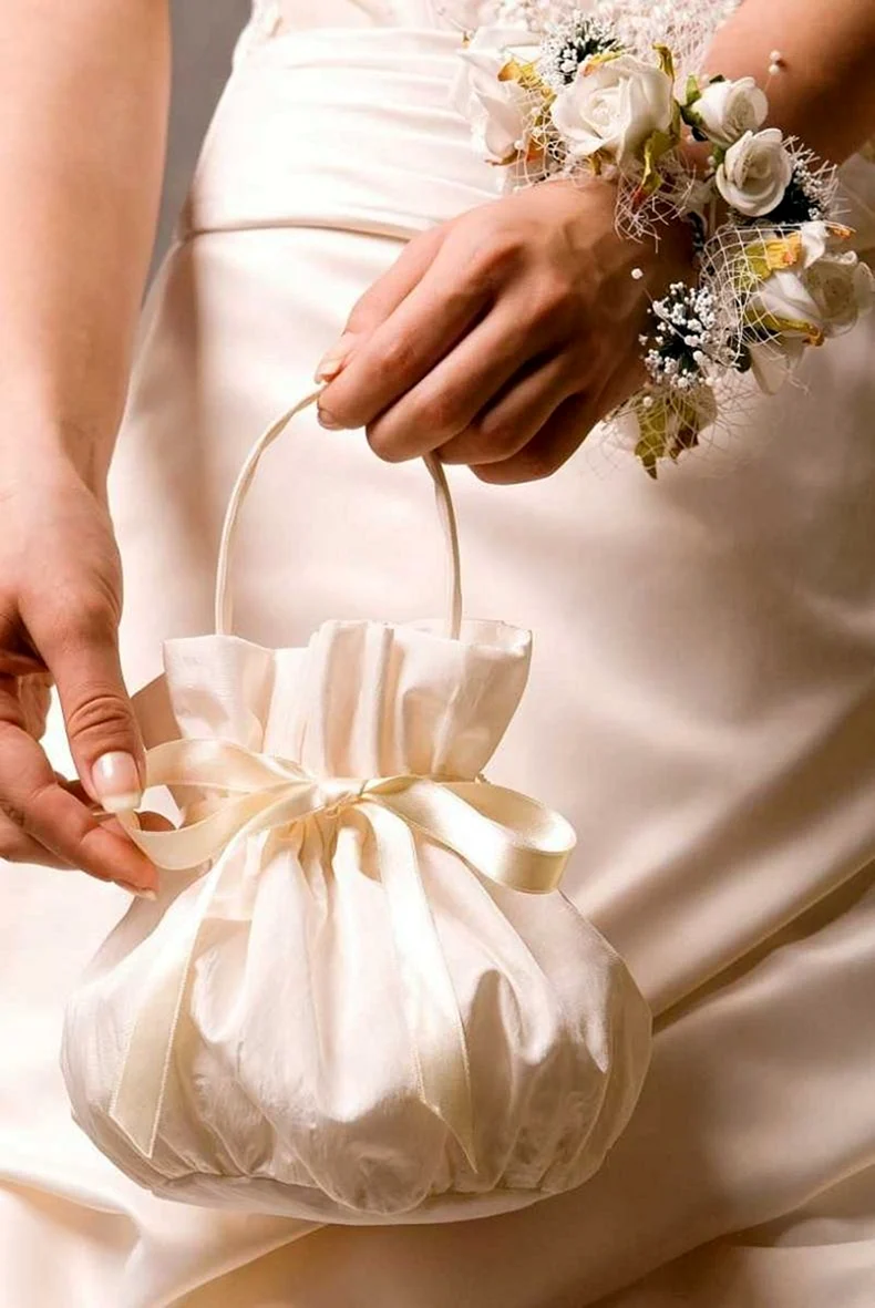 Сумочка мешочек для невесты