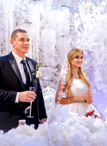 Свадьба Ксении Бородиной и Курбана Омарова