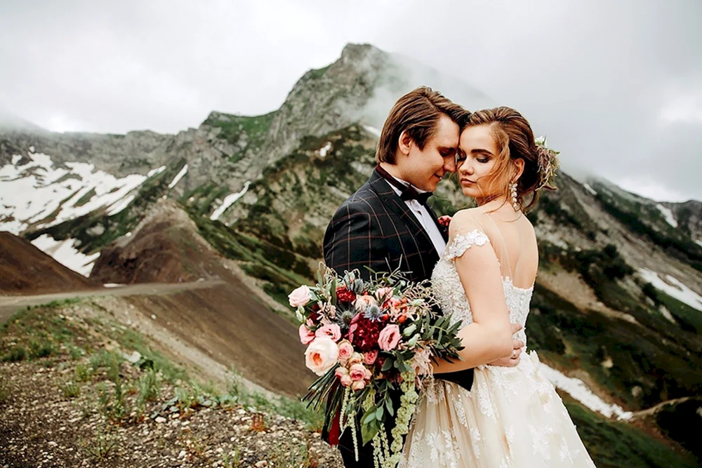 Свадьба в горах красная Поляна