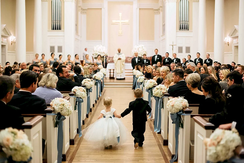 Свадьба в католической церкви