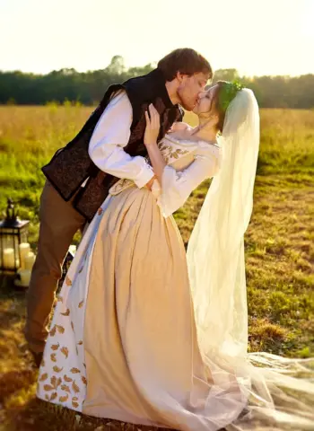 Свадьба в стиле средневековья