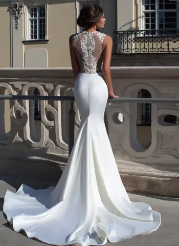 Свадебное платье в облиг