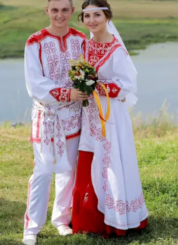 Свадебные Наряды в русском народном стиле