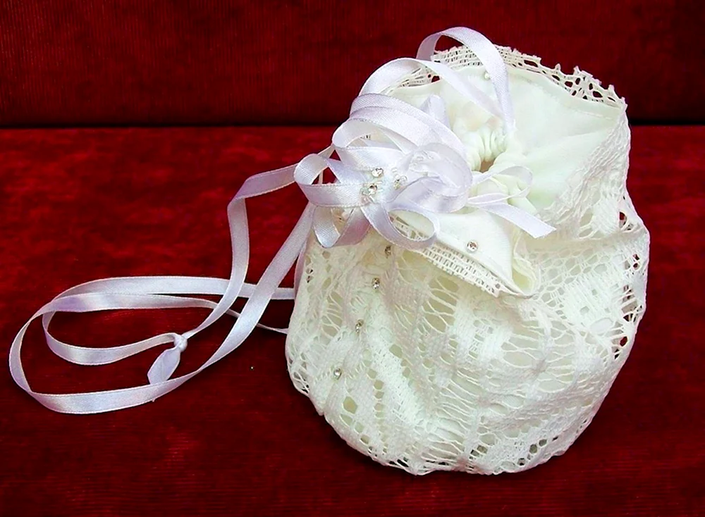 Свадебный мешочек для невесты