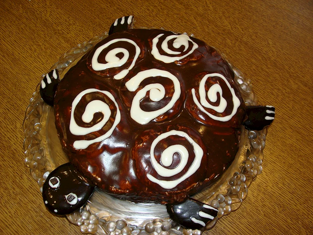 Торт черепаха Бабушкино печево