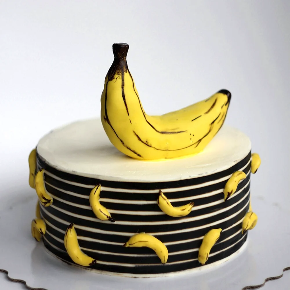 Торт с бананом