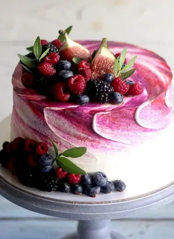 Торт с фруктами