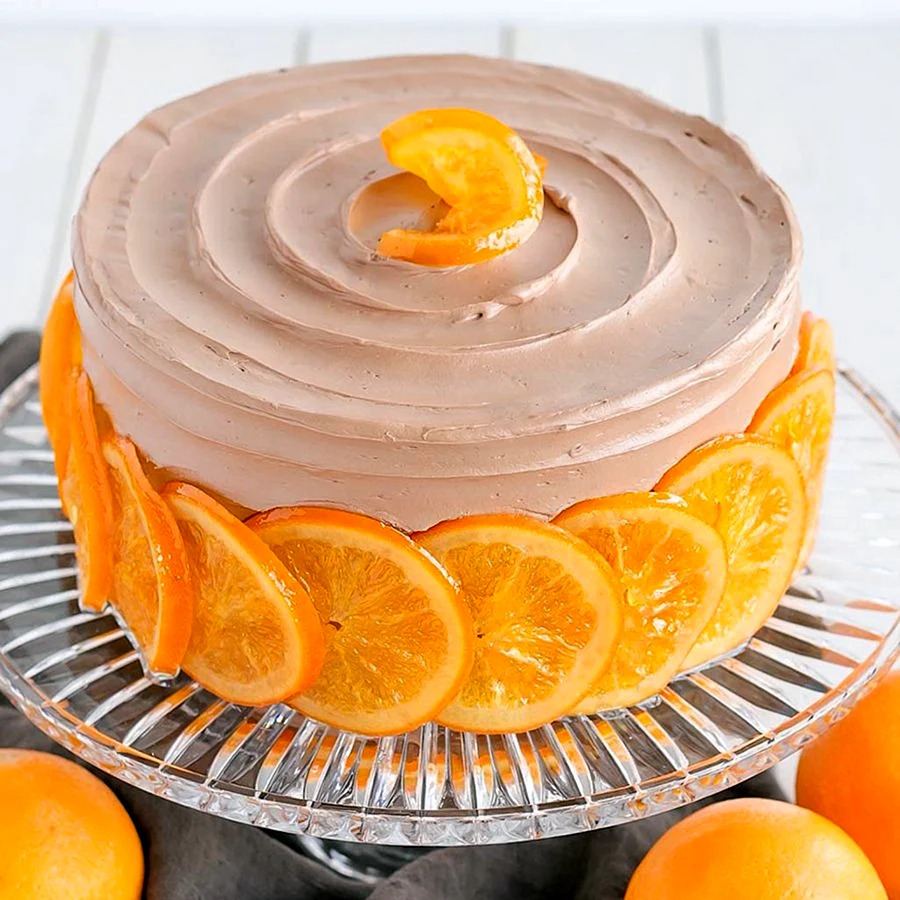 Торт шоколад апельсин ТОРТОДЕЛ