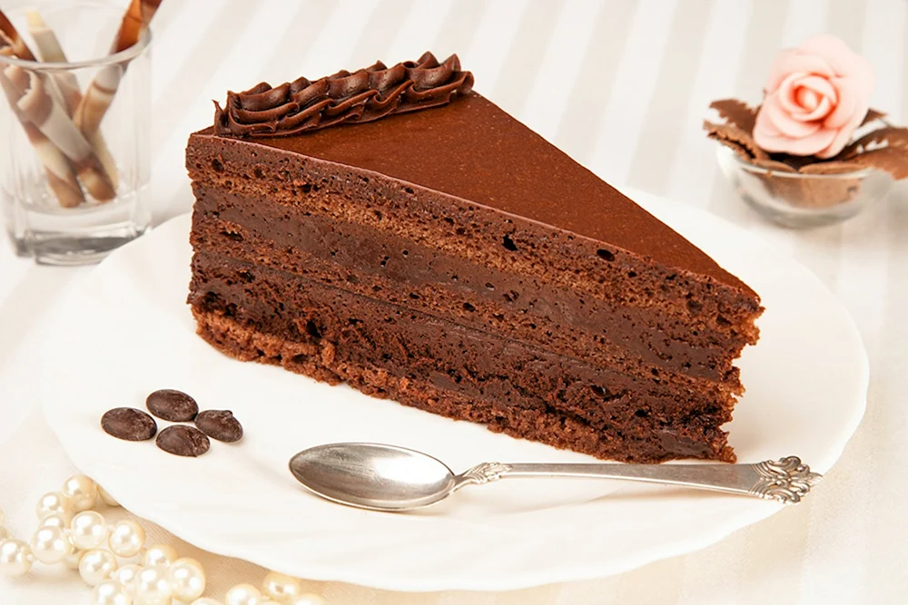 Торт шоколадное кухэ