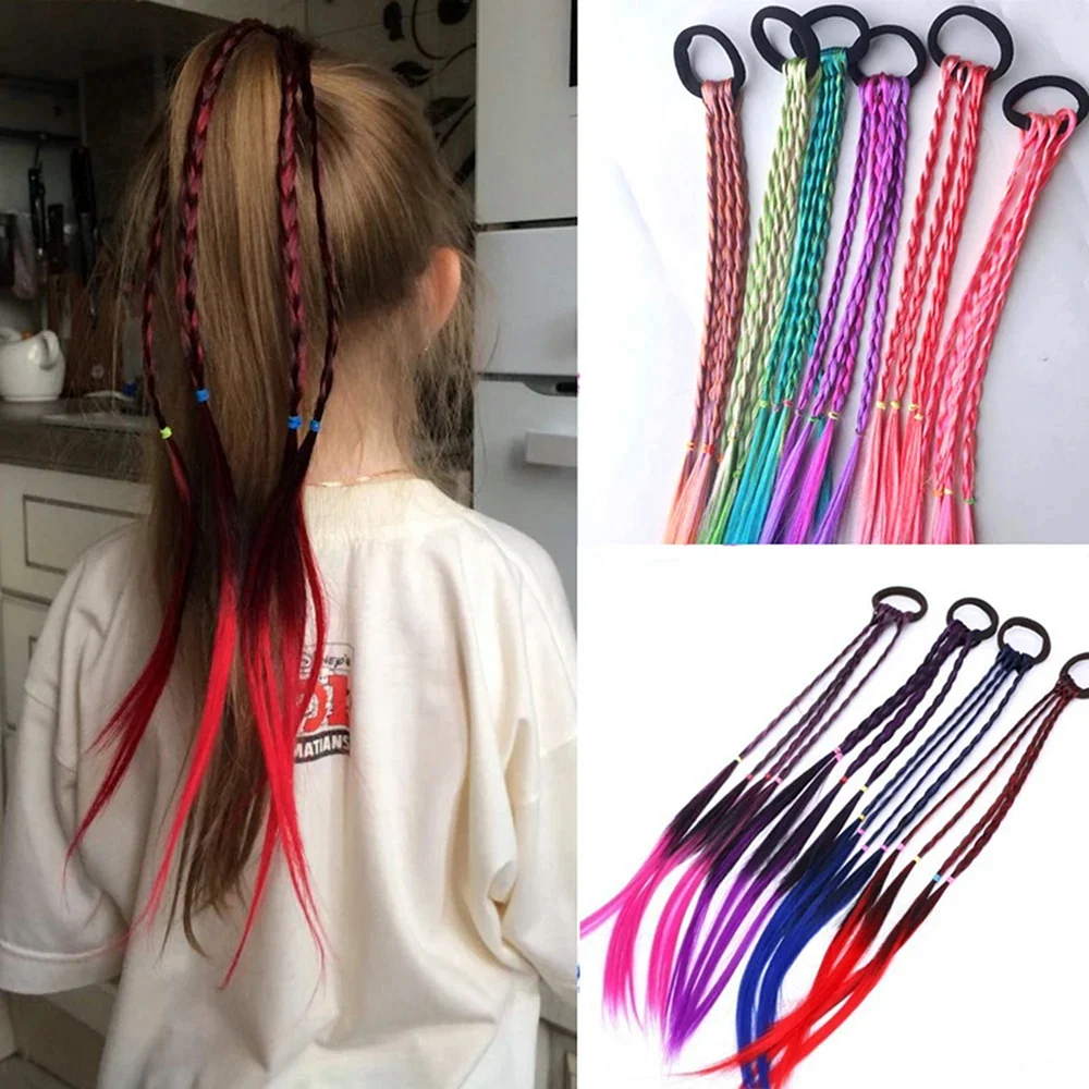 Цветные пряди для волос для детей