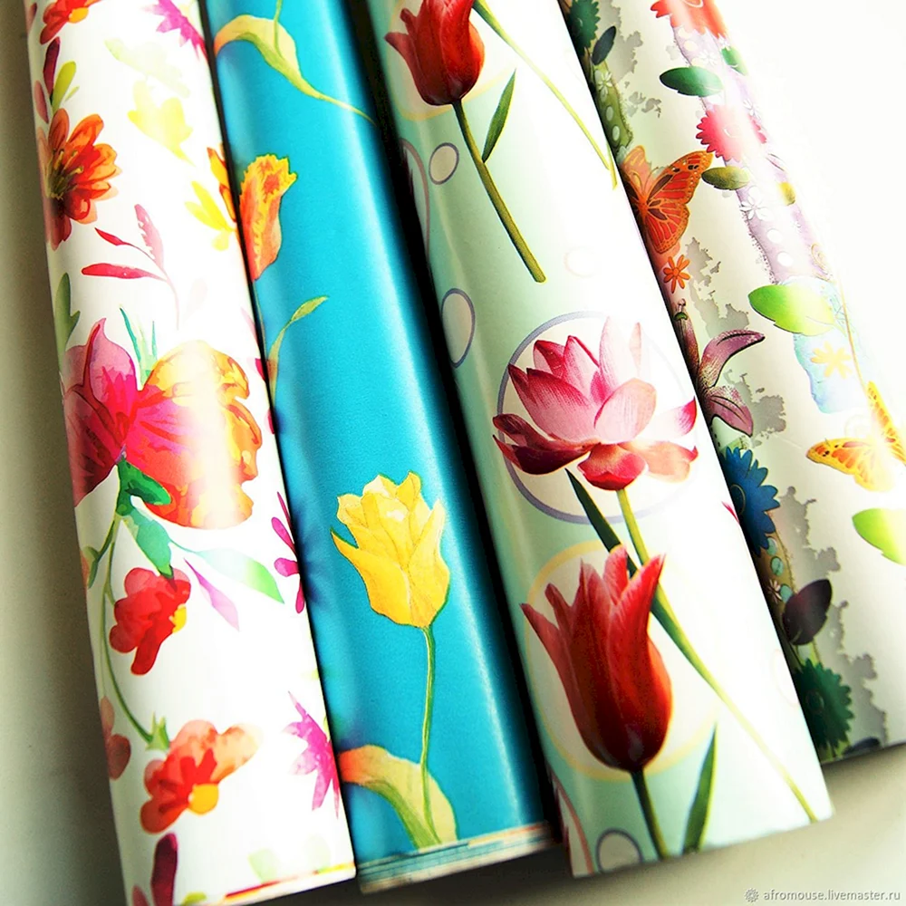 Упаковочная бумага для цветов