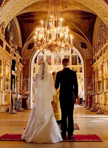 Венчание брака в церкви